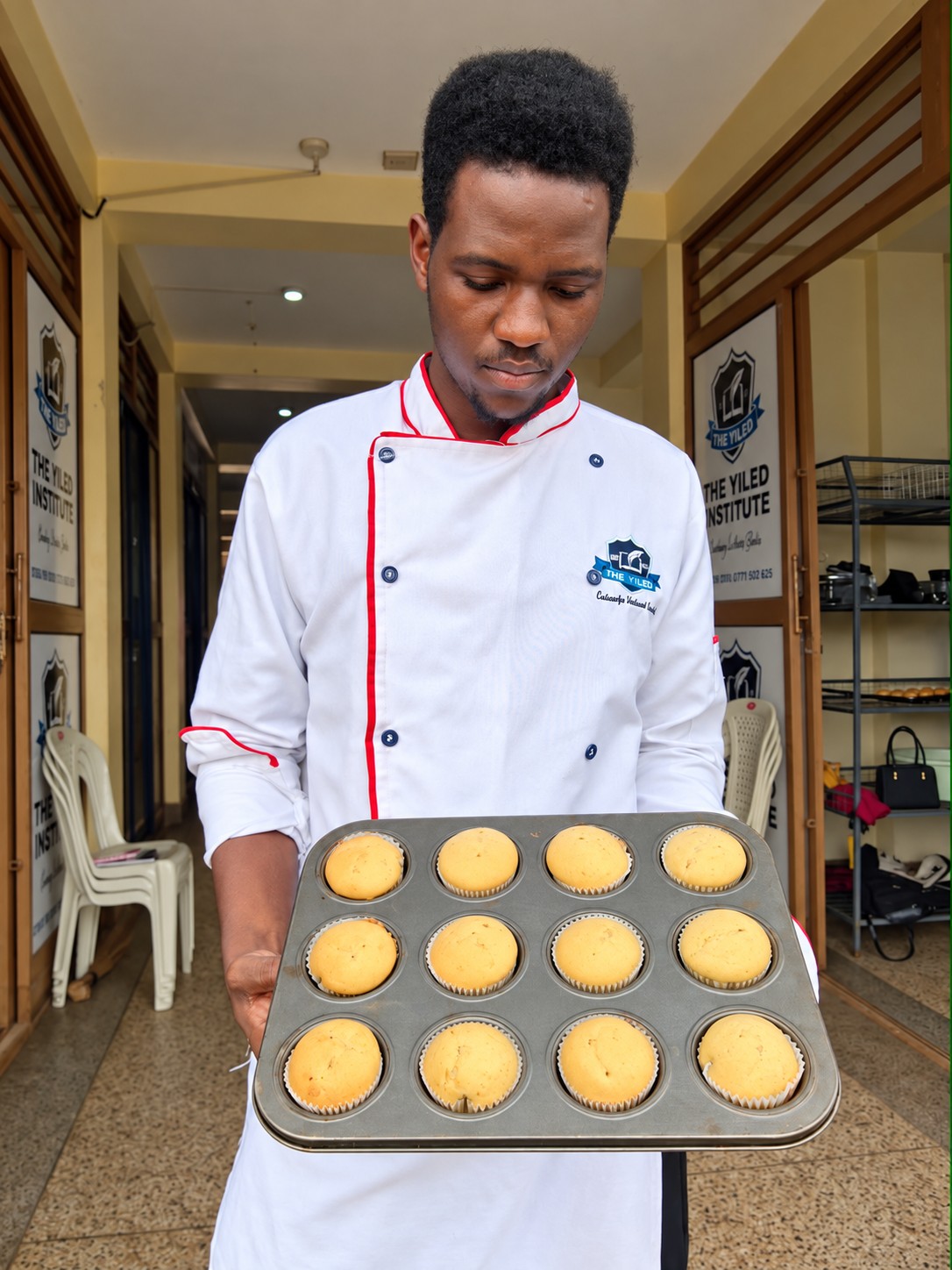 Presenting practical baking work